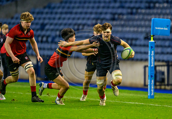 Boys U16 National Schools Cup Stewarts Melville Collage v Merchiston Castle School