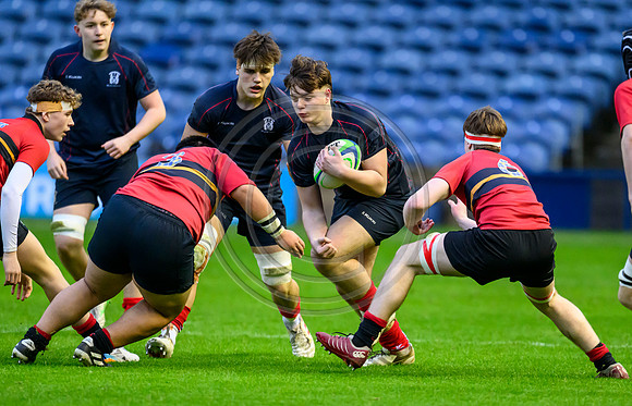 Boys U16 National Schools Cup Stewarts Melville Collage v Merchiston Castle School