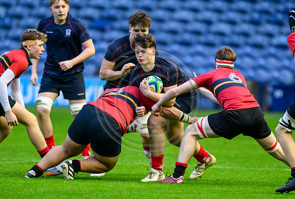 Boys U16 National Schools Cup Stewarts Melville Collage v Merchiston Castle School