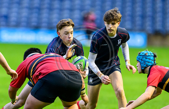 Boys U16 National Schools Cup Stewarts Melville Collage v Merchiston Castle School
