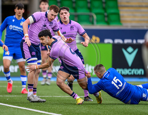 Scotland U20’s v Italy U20’s