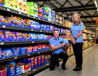 Lisa and Mark, longtime Aldi employees