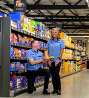 Lisa and Mark, longtime Aldi employees