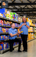 Lisa and Mark, longtime Aldi employees