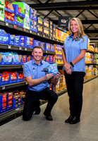 Lisa and Mark, longtime Aldi employees