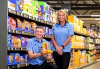 Lisa and Mark, longtime Aldi employees
