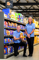 Lisa and Mark, longtime Aldi employees