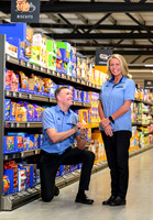 Lisa and Mark, longtime Aldi employees