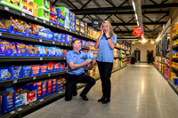 Lisa and Mark, longtime Aldi employees
