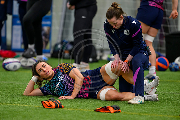 Scotland Women training