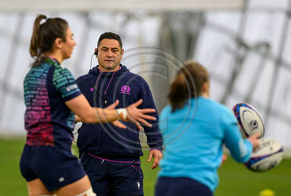 Scotland Women training