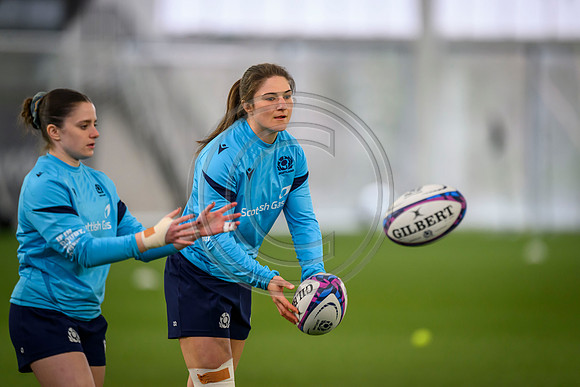 Scotland Women training