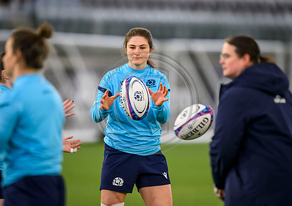 Scotland Women training