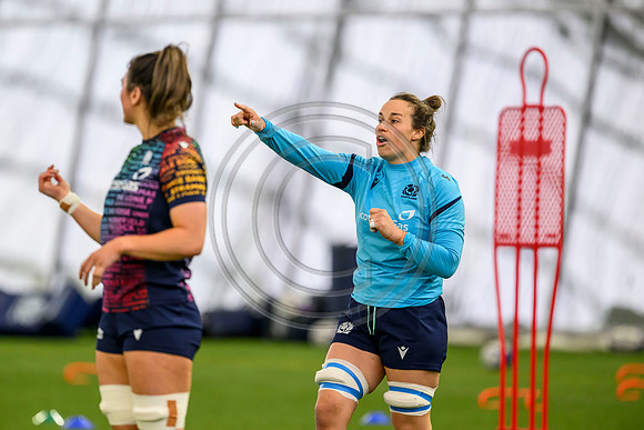 Scotland Women training