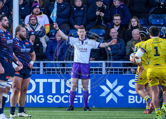 Edinburgh v Zebre Parma