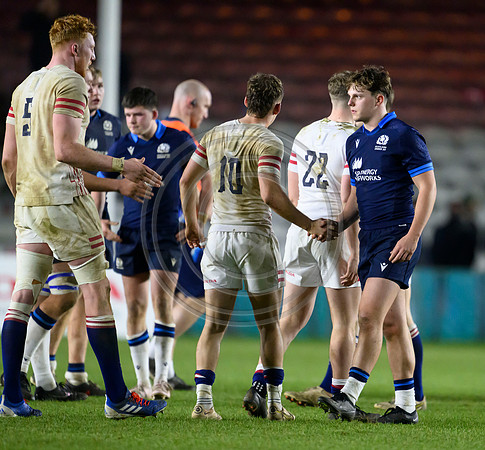 England U20’s v Scotland U20’s