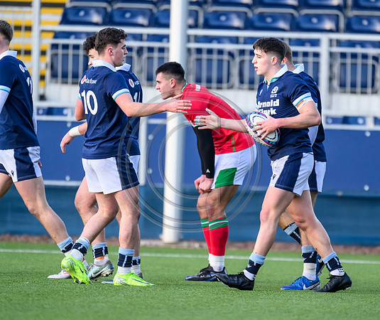 Scotland v Wales U20 match