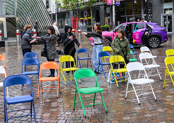 St Enoch Square Musical Chairs