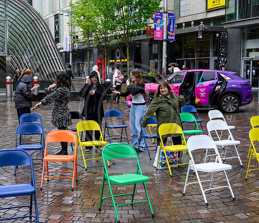 St Enoch Square Musical Chairs