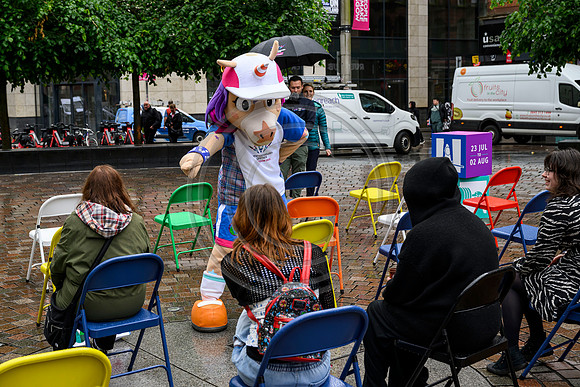 St Enoch Square Musical Chairs