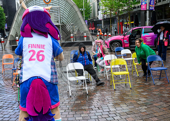 St Enoch Square Musical Chairs