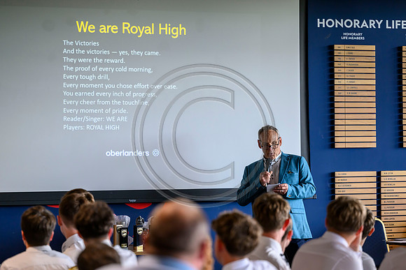 Royal High School U15 Awards