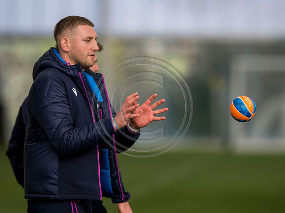 Scotland Rugby training