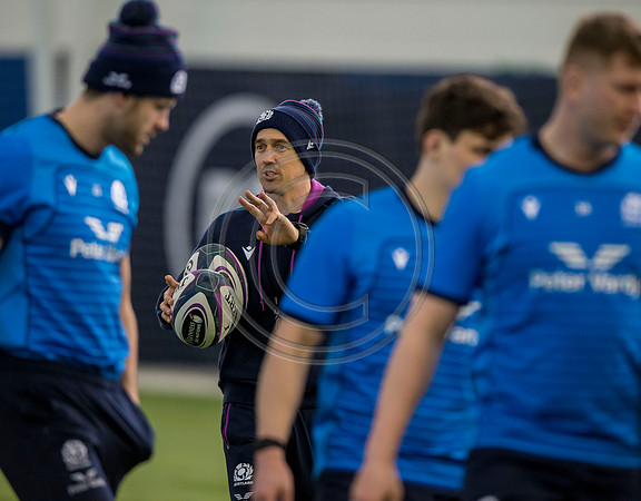 Scotland Rugby training