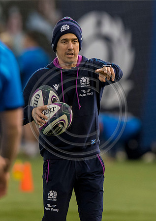 Scotland Rugby training