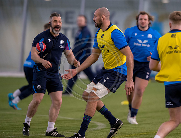 Scotland Rugby training