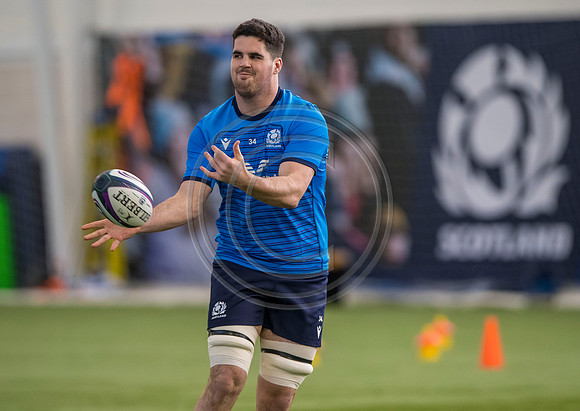 Scotland Rugby training
