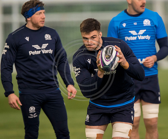 Scotland Rugby training