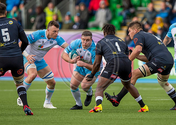 Warriors v Sharks