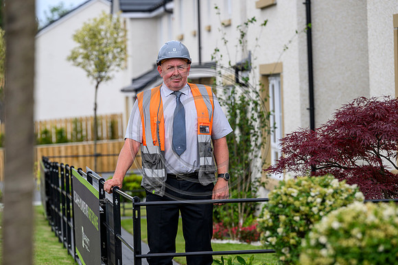 Robert Hamilton site manager of Barratt Homes