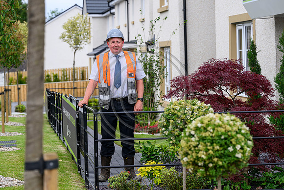 Robert Hamilton site manager of Barratt Homes