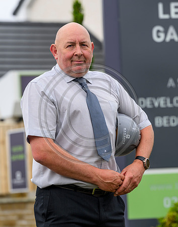 Robert Hamilton site manager of Barratt Homes