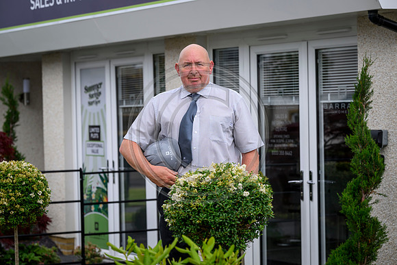 Robert Hamilton site manager of Barratt Homes
