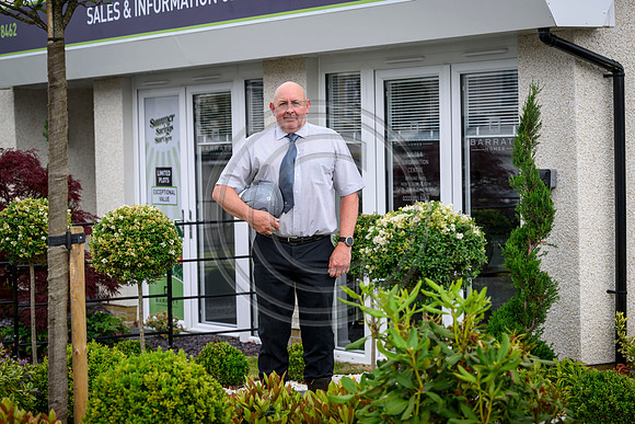 Robert Hamilton site manager of Barratt Homes