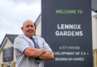 Robert Hamilton site manager of Barratt Homes