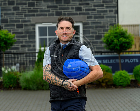 Jim McLennan site manager of David Wilson Homes site in Jackson, East Kilbride