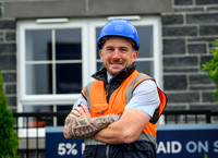 Jim McLennan site manager of David Wilson Homes site in Jackson, East Kilbride