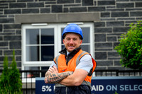 Jim McLennan site manager of David Wilson Homes site in Jackson, East Kilbride