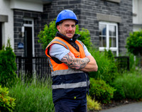 Jim McLennan site manager of David Wilson Homes site in Jackson, East Kilbride