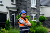 Jim McLennan site manager of David Wilson Homes site in Jackson, East Kilbride