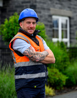 Jim McLennan site manager of David Wilson Homes site in Jackson, East Kilbride
