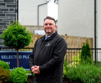 Michael Hastings site manager of Barratt Homes site in Jackson, East Kilbride