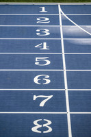 Lines painted on Scotstoun Track ahead of Glasgow 2026 Commonwealth Games
