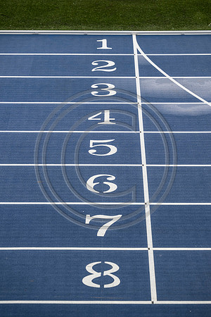 Lines painted on Scotstoun Track ahead of Glasgow 2026 Commonwealth Games