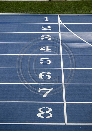 Lines painted on Scotstoun Track ahead of Glasgow 2026 Commonwealth Games