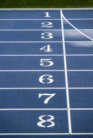 Lines painted on Scotstoun Track ahead of Glasgow 2026 Commonwealth Games